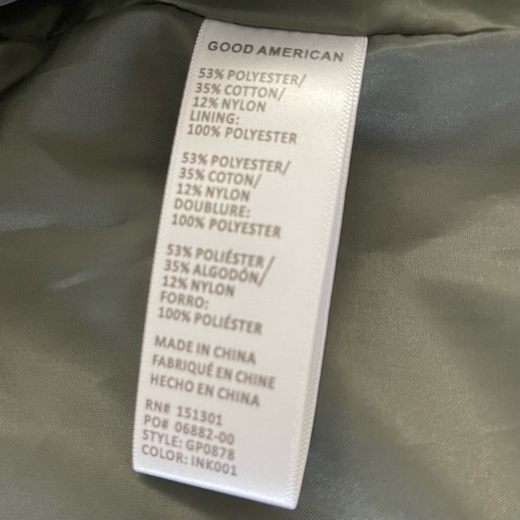 Good American Snap Front Track Jacket - Picture 6 of 9